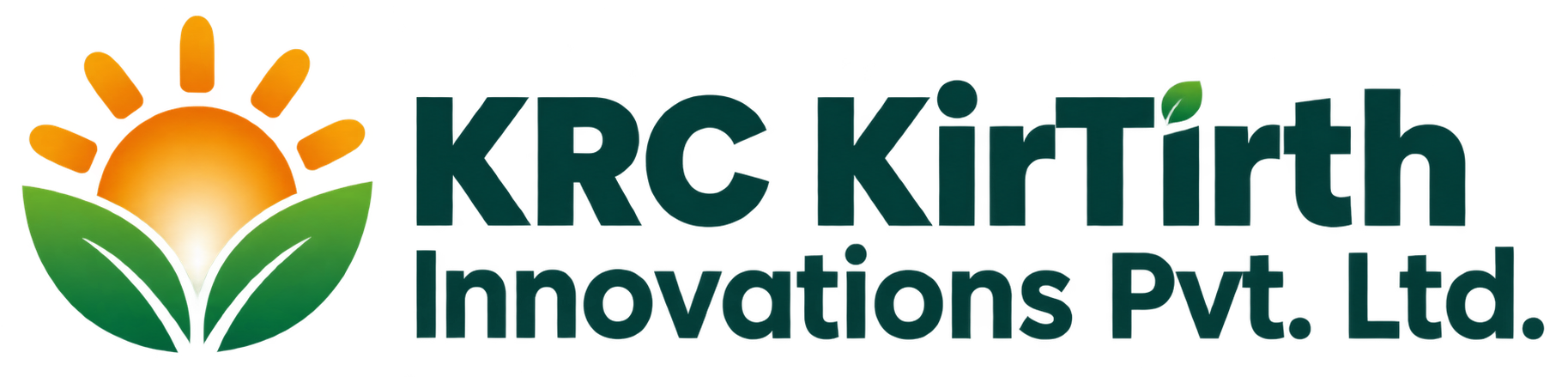 KRC KirTirth Eco-Tech Logo Header